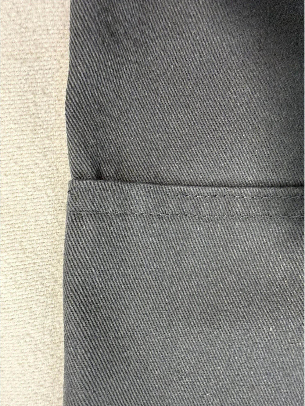 Dickies 85283 Double Knee Work Pants Charcoal Gray Loose Fit 30 Waist Workwear